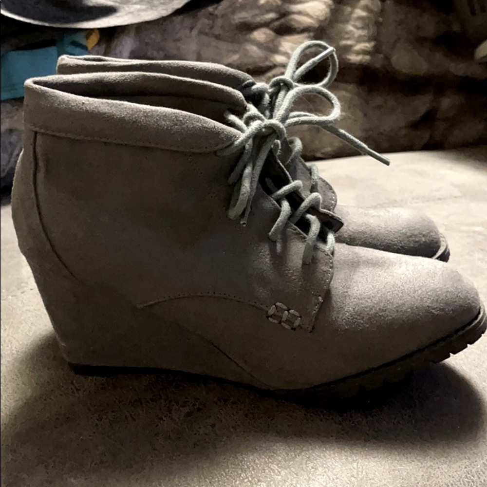 Wedge Booties